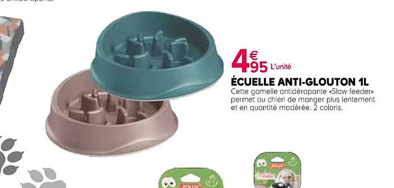 écuelle Anti-glouton 1l