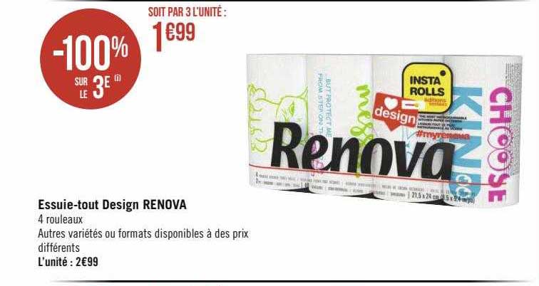Essuie-tout Design Renova