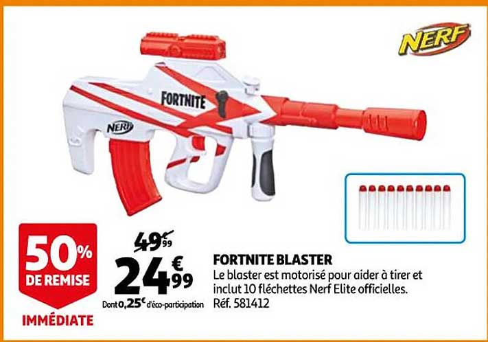fortnite blaster nerf