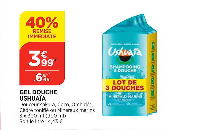 Gel Douche Ushuaïa