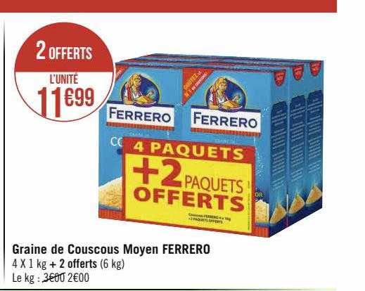graine de couscous moyen ferrero