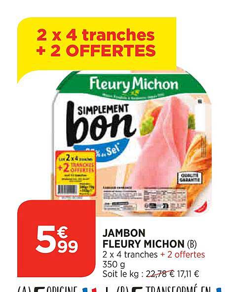jambon fleury michon