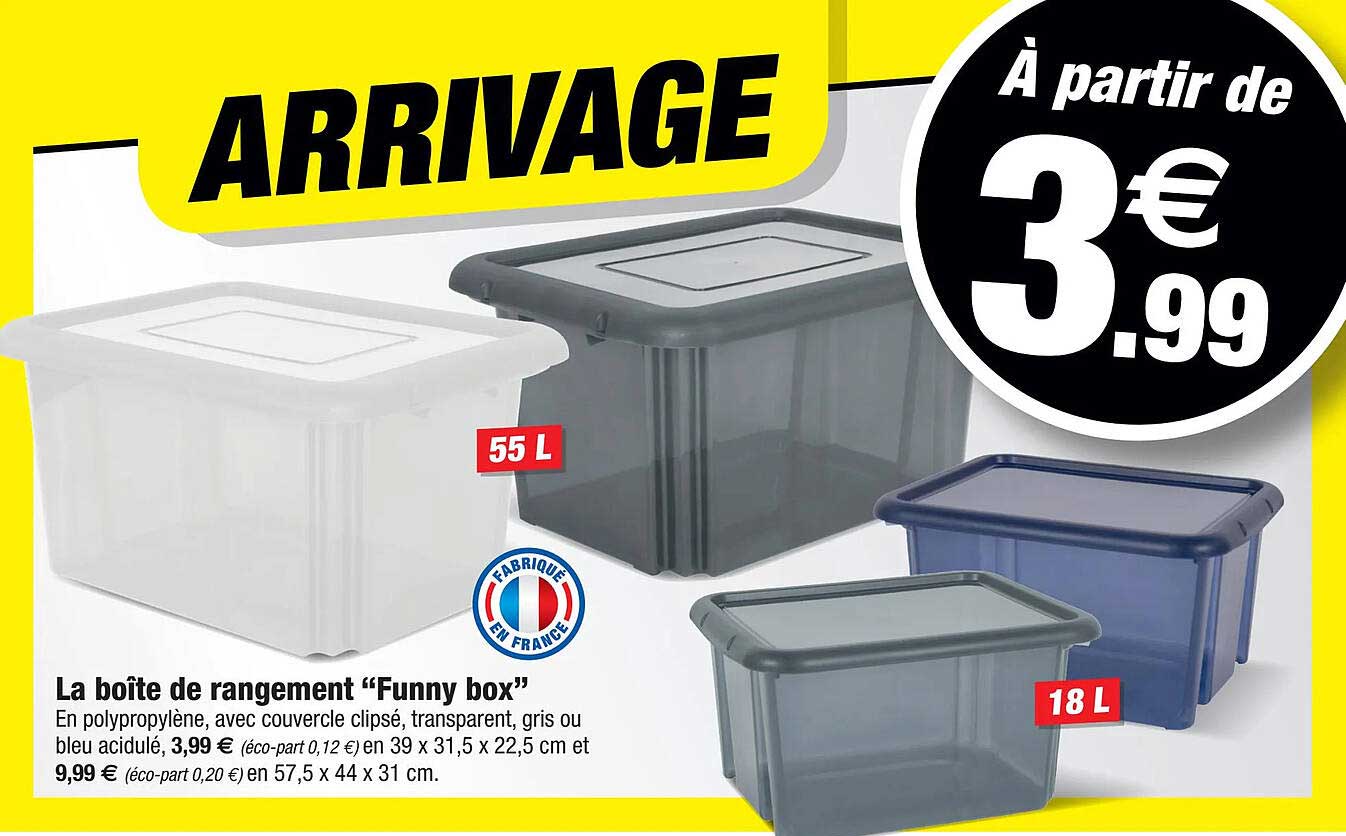 la boîte de rangement "funny box"