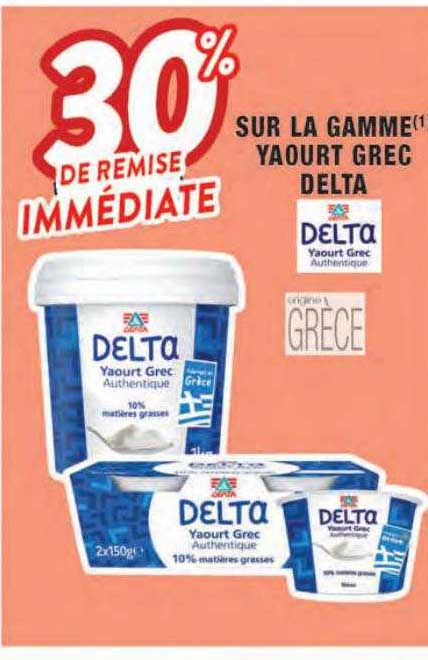 la gamme yaourt grec delta