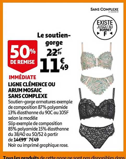 ligne clémence ou arum mosaic sanc complexe