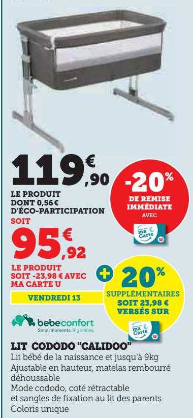 lit cododo "calidoo" bebeconfort