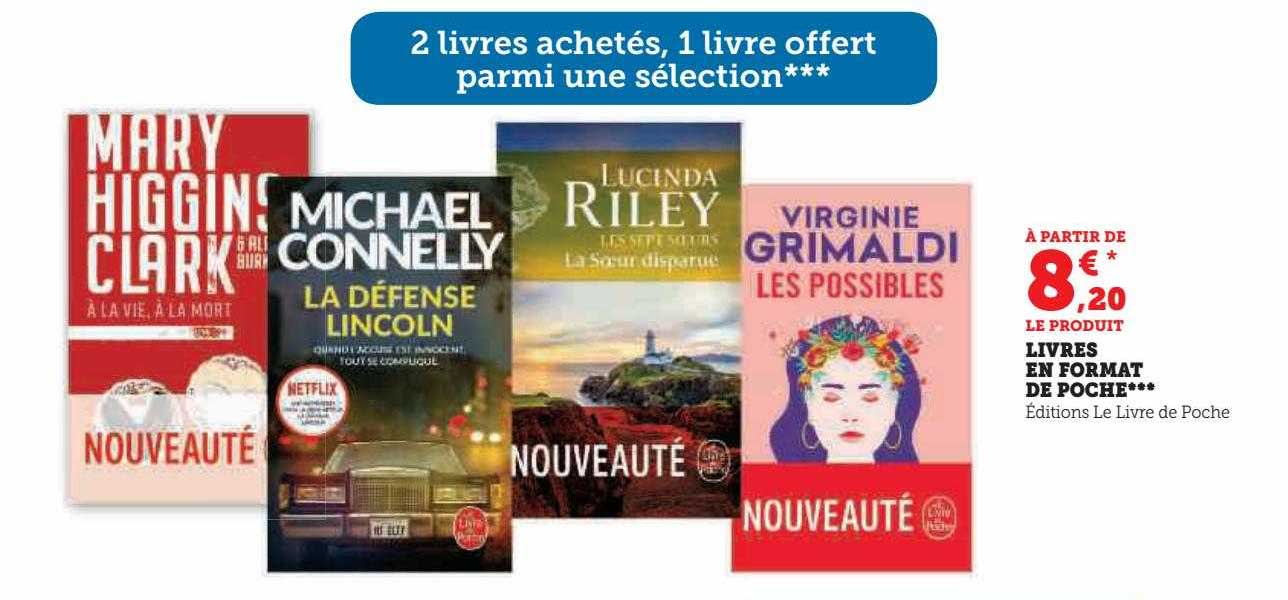 livres en format de poche