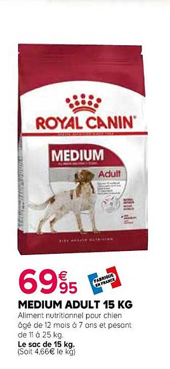 Medium Adult 15 Kg Royal Canin