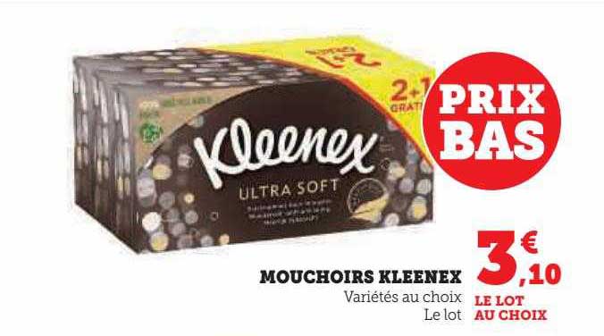 Mouchoirs Kleenex