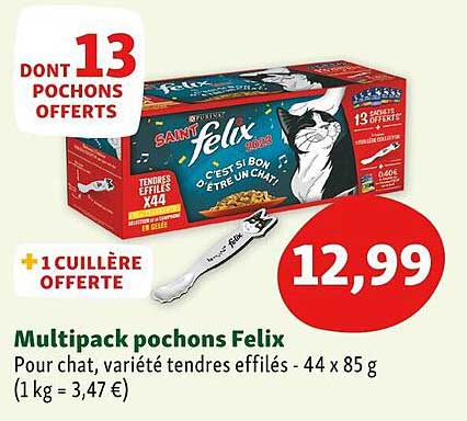 Multipack Pochons Felix
