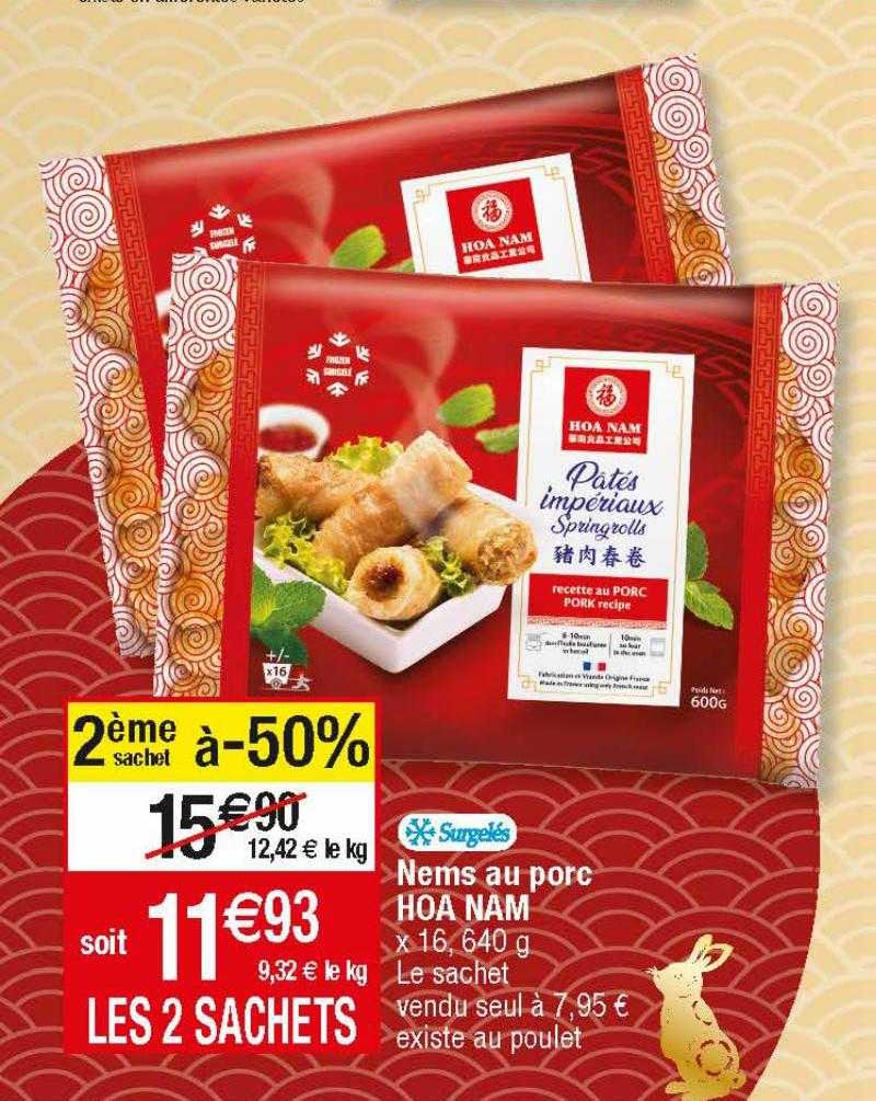 nems au porc hoa nam