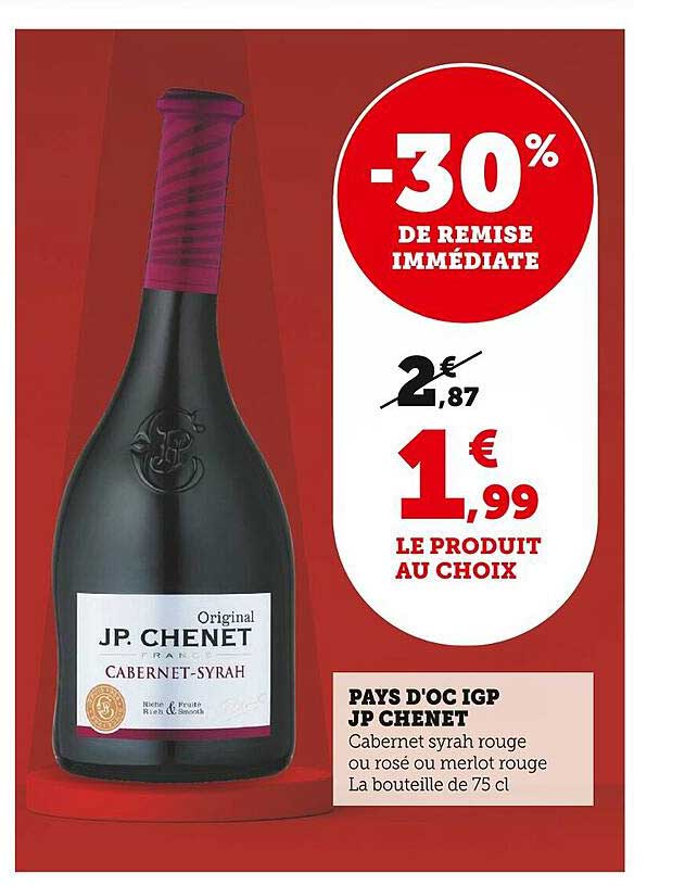 pays d'oc igp jp chenet