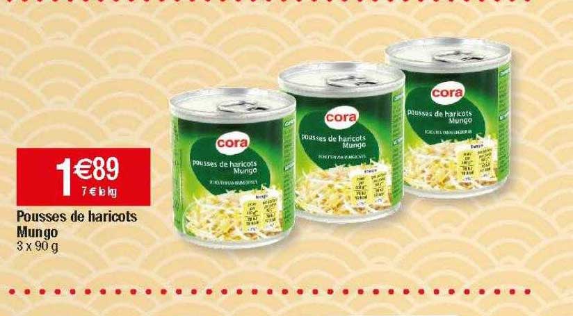 Pousses De Haricots Mungo Cora