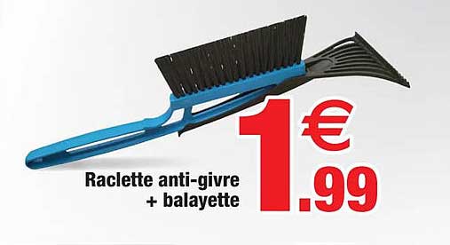 Raclette Anti-givre + Balayette