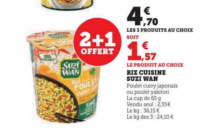 riz cuisiné suzi wan