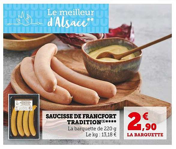 saucisse de francfort tradition