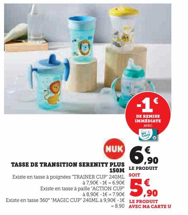 tasse de transition serenity plus 150m nuk