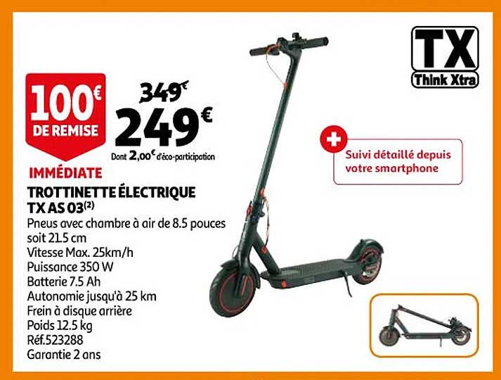 Trottinette électrique Tx As 03