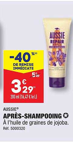 aussie après-shampooing