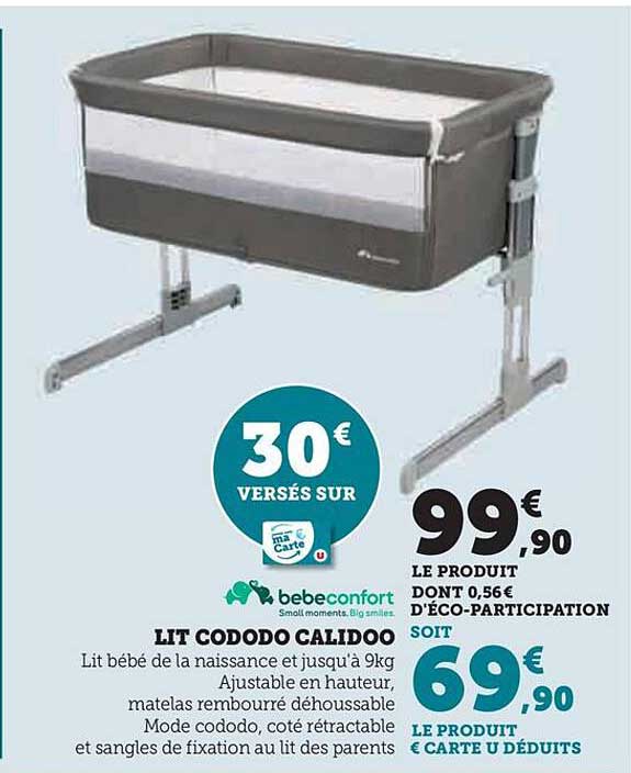 bebeconfort lit cododo calidoo