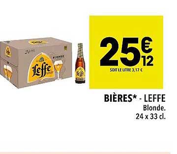 Bières - Leffe