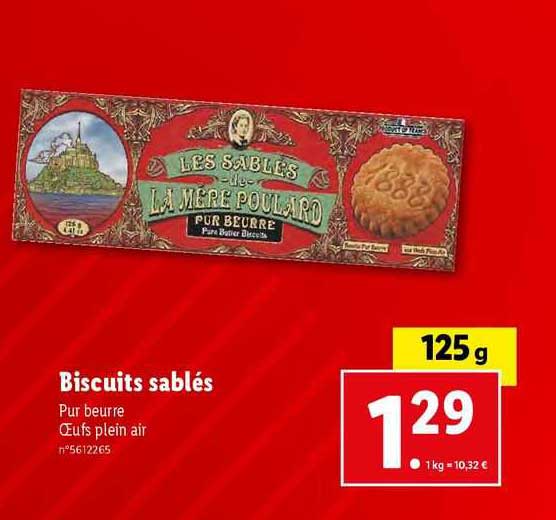 biscuits salés les sablés de la mère poulard