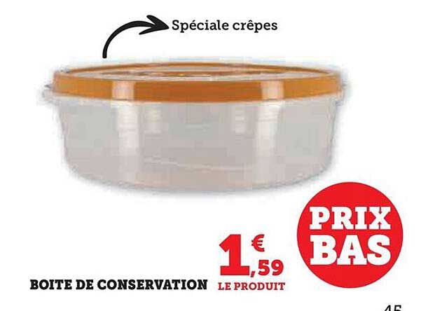 Boîte De Conservation