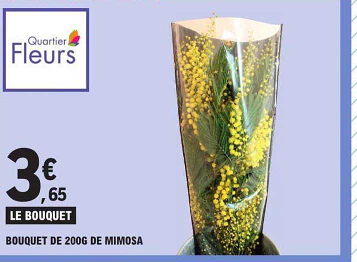 bouquet de 200g de mimosa
