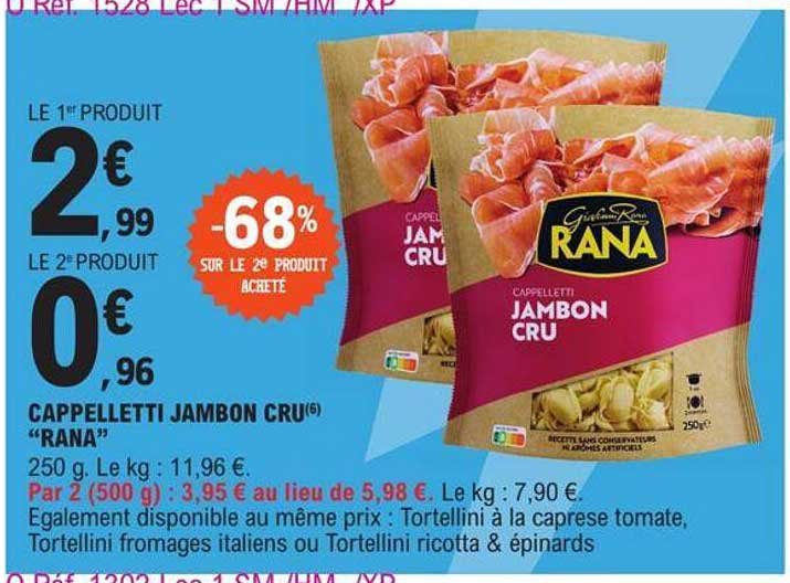 Cappelletti Jambon Cru Rana