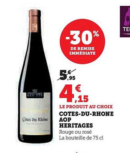 côtes-du-rhône aop héritages