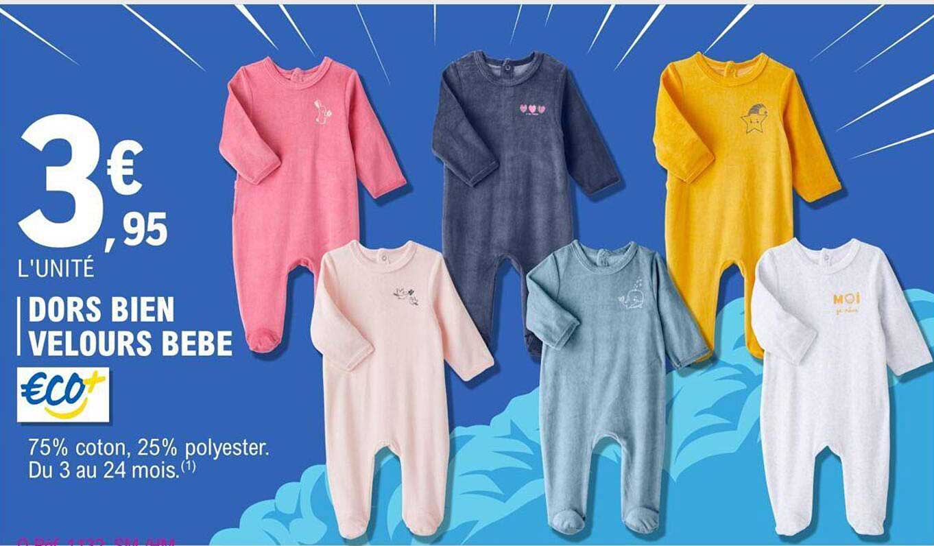 dors bien velours bébé éco+