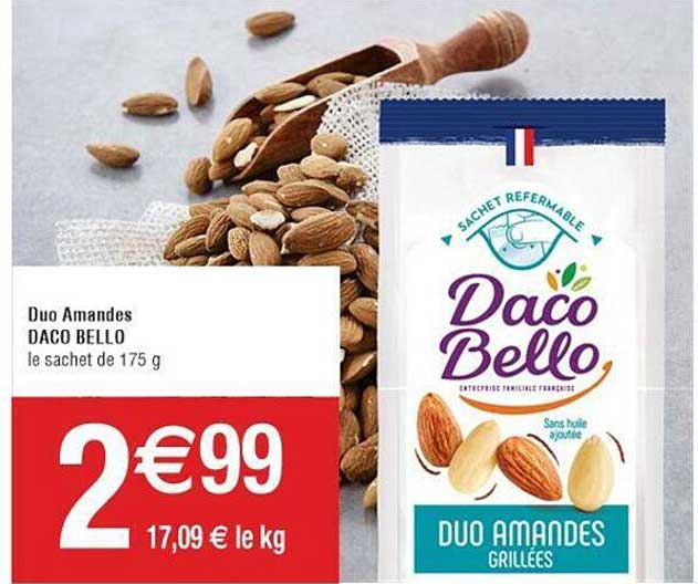 duo amandes daco bello