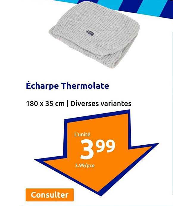 écharpe Thermolate