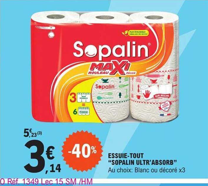 essuie-tout sopalin ultr'absorb