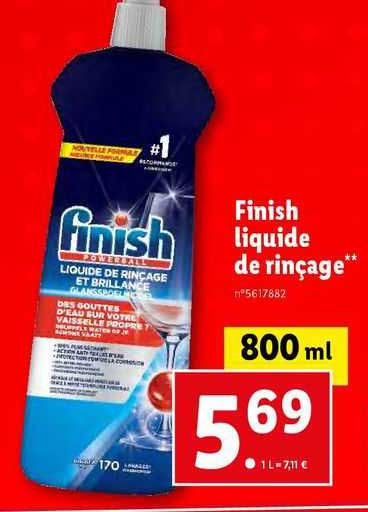 Finish Liquide De Rinçage