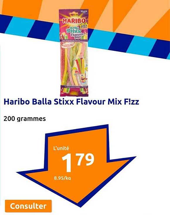 haribo balla stixx flavour mix f!zz