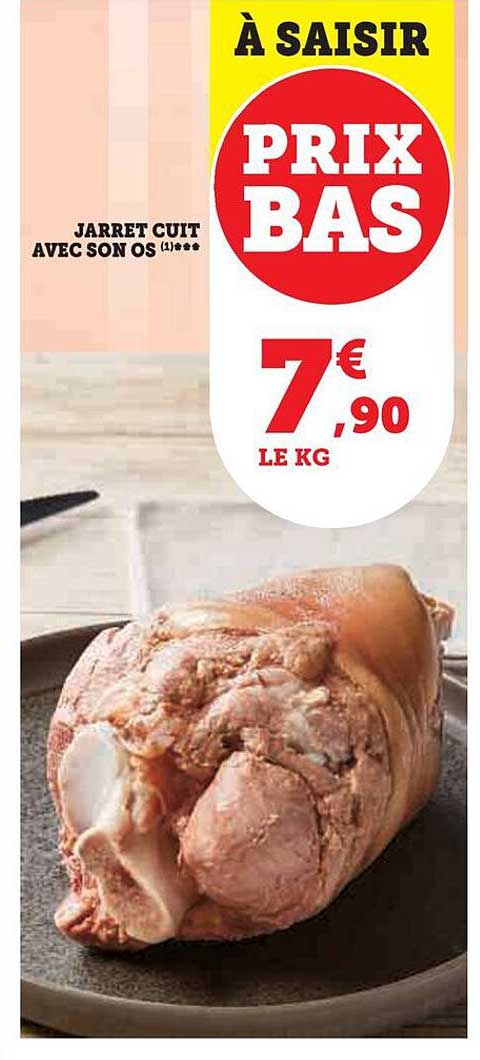 Jarret Cuit Avec Son Os