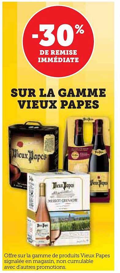 la gamme vieux papes