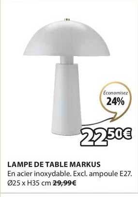 Lampe De Table Markus