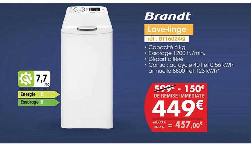 lave-linge brandt