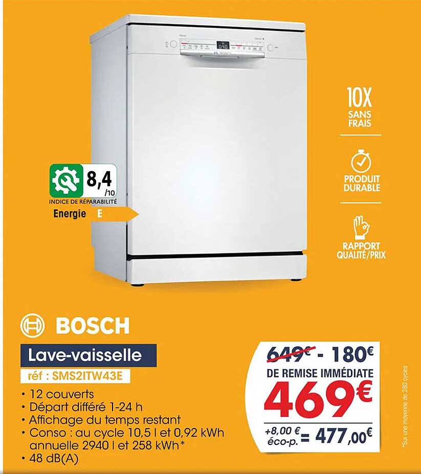 lave-vaisselle bosch
