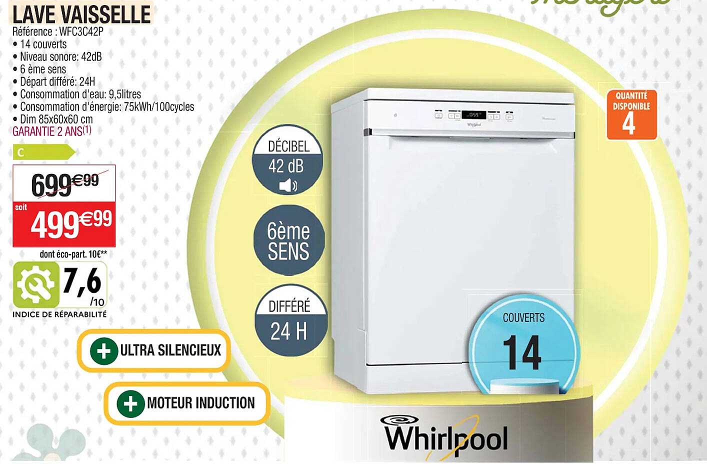 lave vaisselle whirlpool