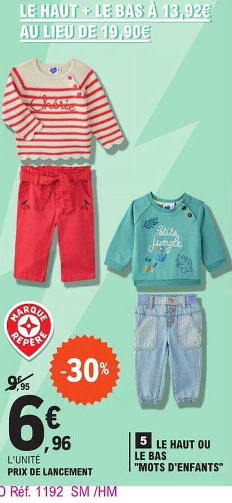 le haut ou le bas "mots d'enfants"