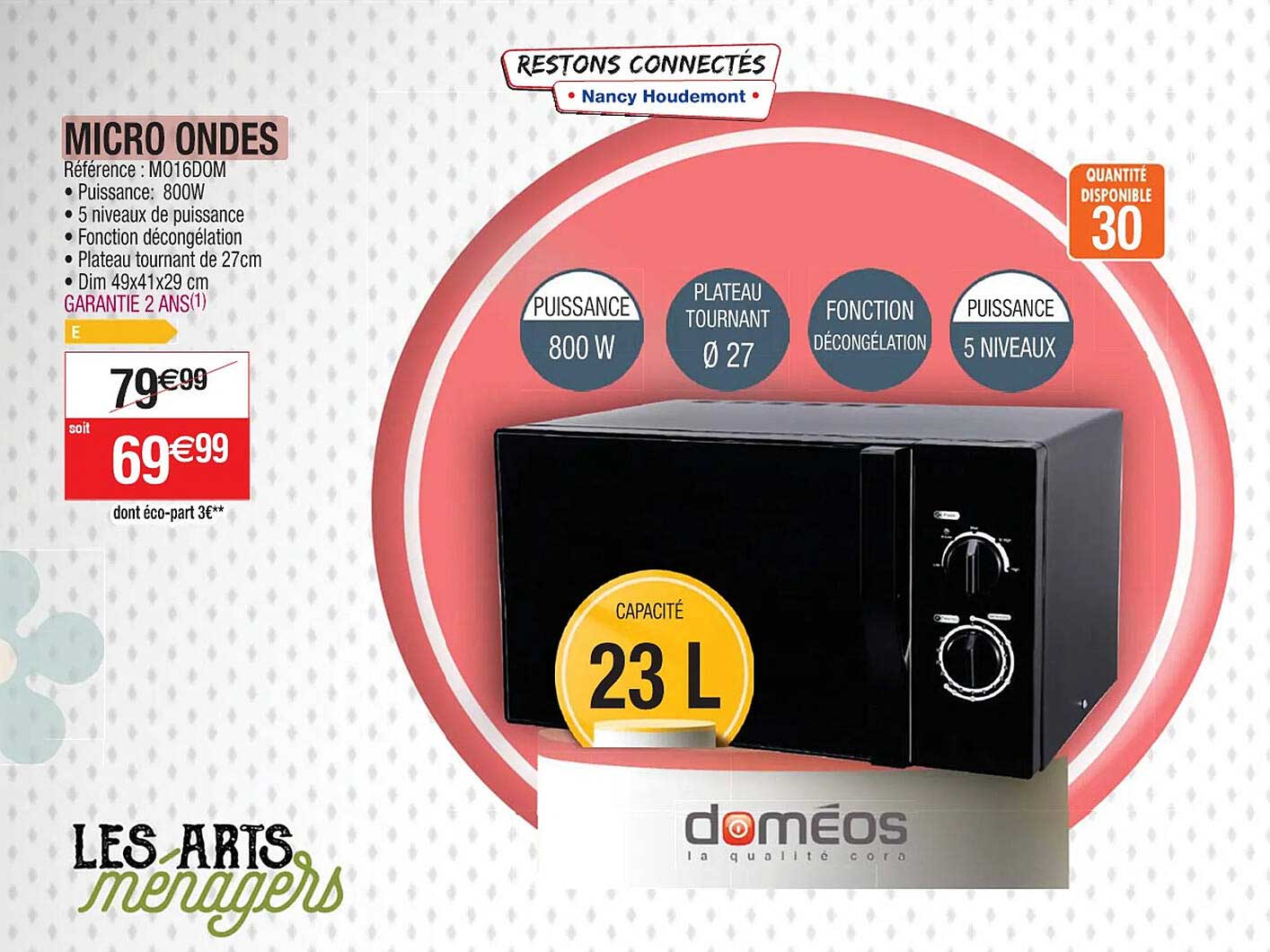 micro ondes doméos