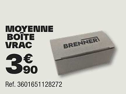 moyenne boîte vrac brenner