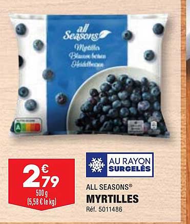 myrtilles all seasons