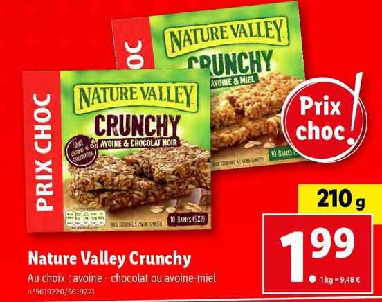 nature valley crunchy