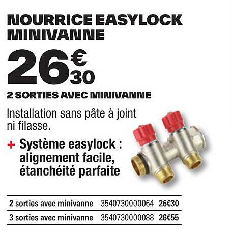 nourrice easylock minivanne