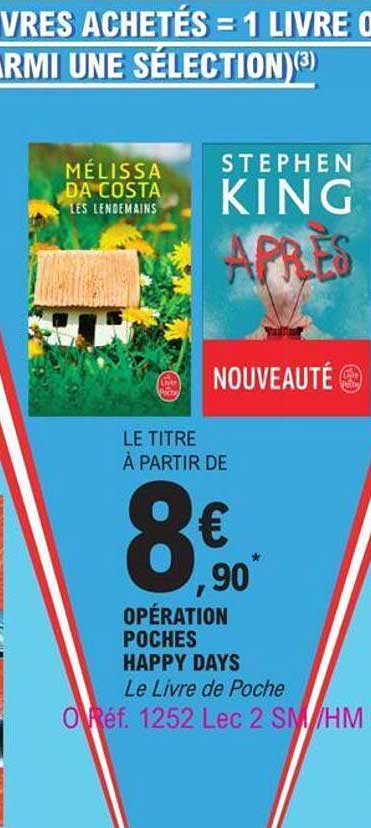 opération poche happy days le livre de poche