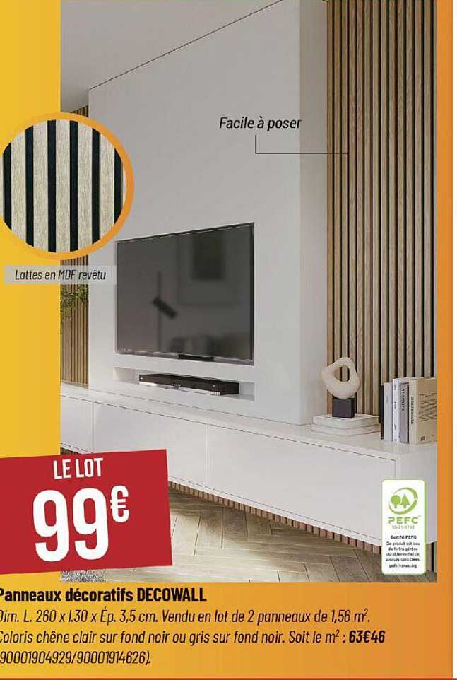 Panneaux Décoratifs Decowell